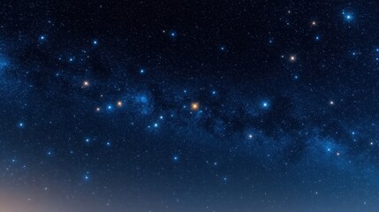 Obraz premium Stunning Night Sky Filled with Stars and Cosmic Beauty