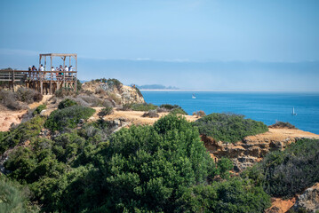 Obraz premium Portugal, Lagos, Küste