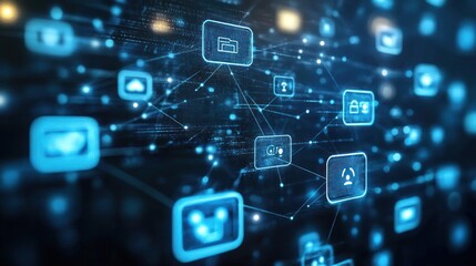 Global Network: Interconnected Digital Ecosystem