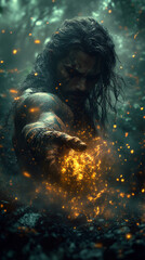 Celtic Warriors: Fierce Warrior in Ancient Celtic Armor - Celtic Military Strength and Pride