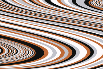 Abstract psychedelic groovy background. Vector illustration.