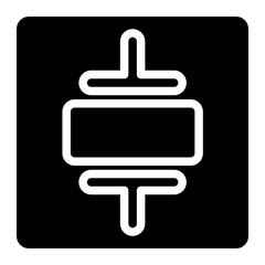 Obraz premium piezoelectric crystal