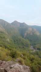 landscape with clouds