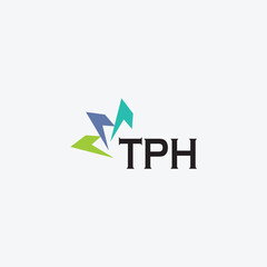 TPH letter logo design on white background. Creative  modern TPH letter logo design. Vector design.