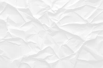 Obraz premium PNG White paper texture white background crumpled.