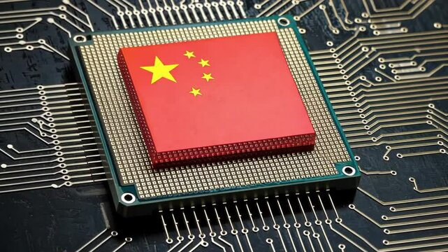 Chinese china microchip semiconductor industry chip war ban
