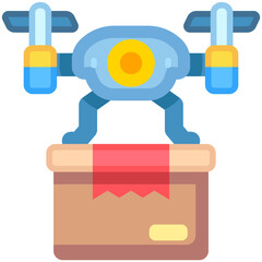drone Flat Icon