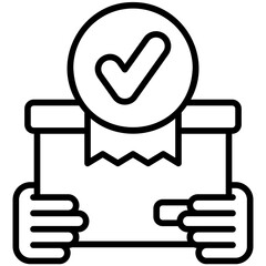 received Outline Icon