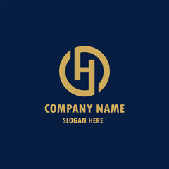 abstract letters logo monogram