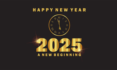 happy new year 2025, goodbye 2024, a new beginning