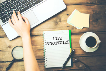 text sign showing life is a business