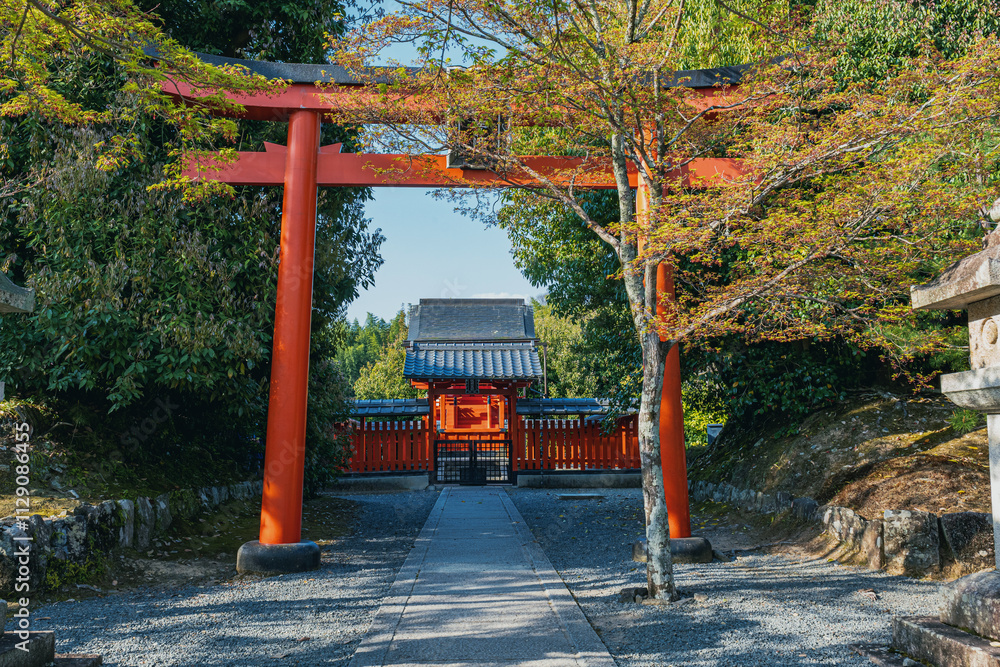 Canvas Prints 京都 天龍寺総鎮守社八幡宮