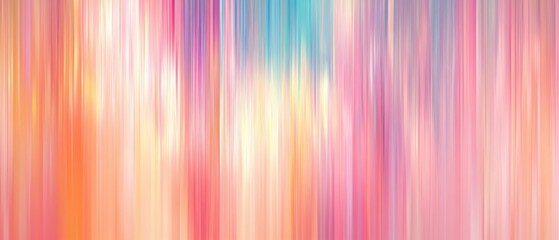 Vibrant Digital Glitch Background with Soft Pastel Lines and Blurred Textures