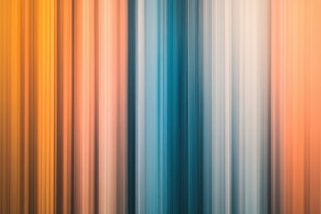 Obraz premium Blurred Vertical Gradient Background with Smooth Orange, Blue, and Brown Tones