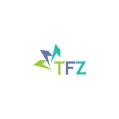 TFZ letter logo design on white background. Creative  modern TFZ letter logo design. Vector design.