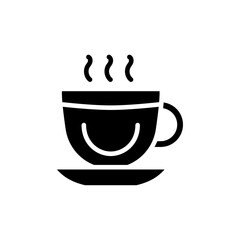 Coffee icon Flat vector set outline