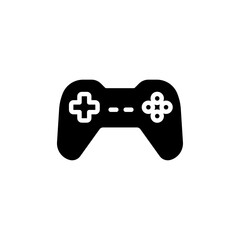 Gaming controller icon Flat vector set outline