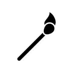 Matches icon Flat vector set outline