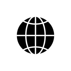 Website icon Flat vector set outline