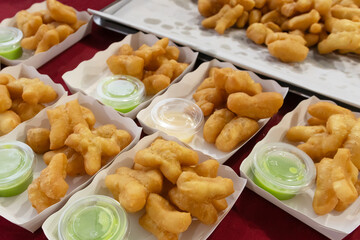 Chinese bread stick or chinese donut.