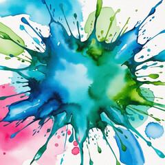 Fototapeta premium Abstract watercolor background