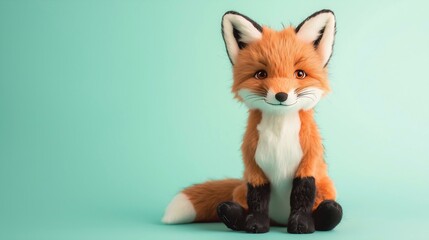 fox_toy, red fox vulpes