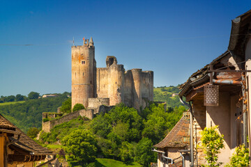 Forteresse château fort de Najac, Aveyron