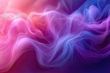 Obraz premium Vibrant swirls of color dance in harmony, embodying the essence of creativity and fluid motion in a dreamy space. Generative AI