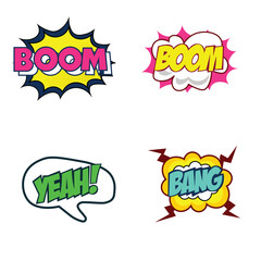 Comic Sound Effect Vector