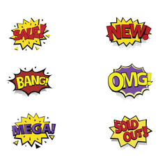Comic Sound Effect Vector