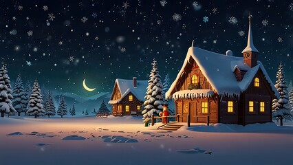 Christmas tree with gifts