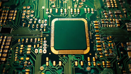 Abstract,close up of Mainboard Electronic computer background.