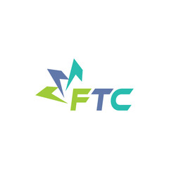 FTC letter logo design on white background. Creative  modern FTC letter logo design. Vector design.