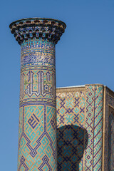 Uzbekistan - Samarkand - Registan - Ulugh Beg Madrasa
