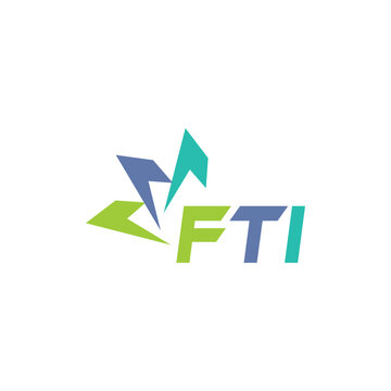 FTI letter logo design on white background. Creative  modern FTI letter logo design. Vector design.