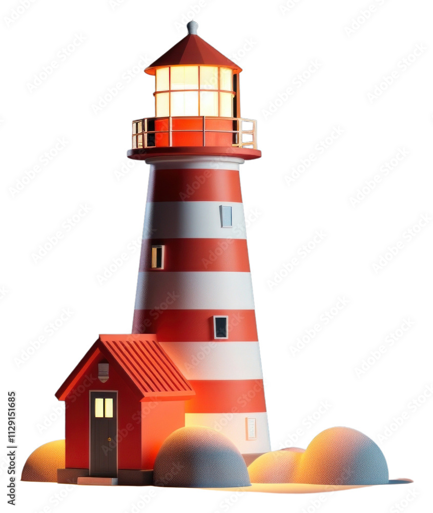 Poster png lighthouse architecture building tower.