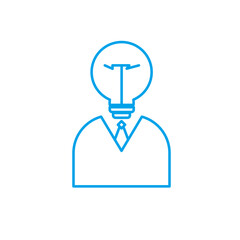 icon on button, Idea Icon,