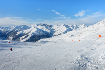 Skipiste in der Tourismusregion Zillertal in Tirol