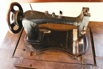 old sewing machine