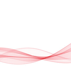 Red abstract wave. vector image. presentation template. Eps 10