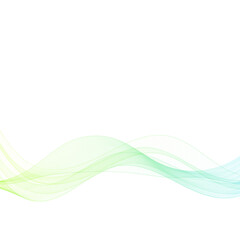Abstract color wave. Vector graphics. Eps 10