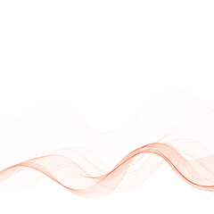 Abstract background with Red waves. Design element for brochure, website, flyer. Eps 10