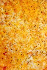 traditional Italian pizza on a white plate
