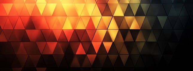 Obraz premium Abstract Geometric Triangle Pattern
