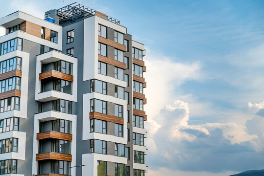 Modern  Residential Apartment Building Complex Condo 