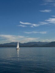 sailboat on the sea
