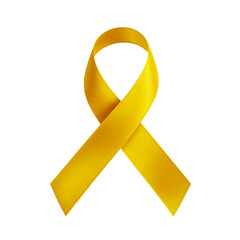 ribbon symbolizing awareness for cancer