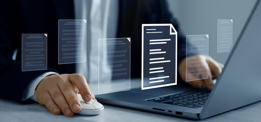 System of online documentation database and document management. Process automation to efficiently...