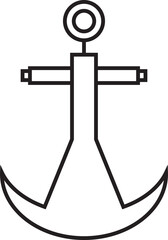 Anchor Line Symbol
