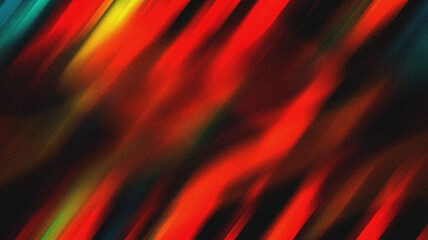 Smooth glowing patterns enriched by dynamic glowing grain texture